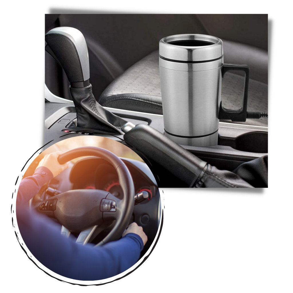 Tasse bouilloire de 300ml pour voiture