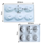 Moule en silicone en forme de mini-lapin