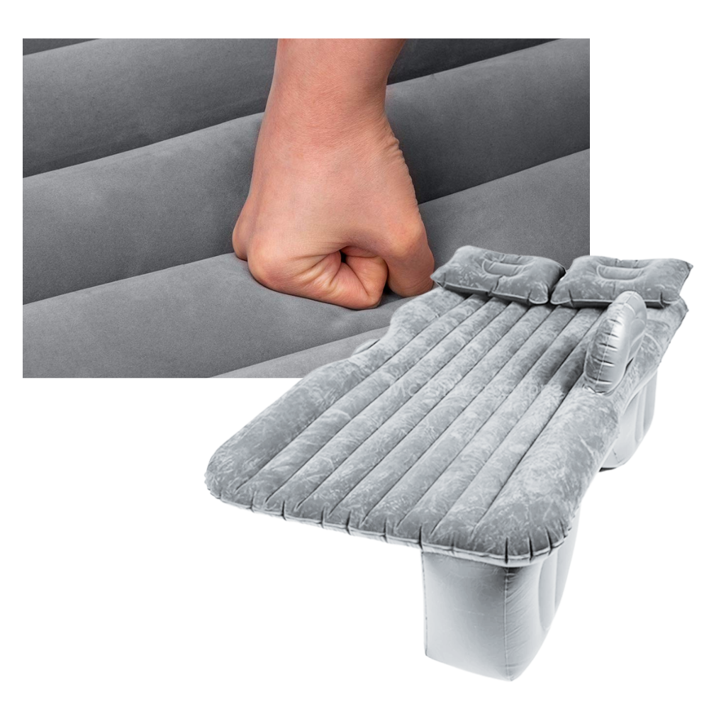 Lit gonflable pour siège arrière de voiture