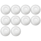 Lot de 10 Amortisseurs de portière de voiture en silicone