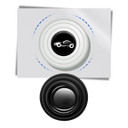 Lot de 10 Amortisseurs de portière de voiture en silicone