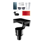 Porte-gobelet avec plateau rotatif pour voiture