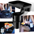 Porte-gobelet avec plateau rotatif pour voiture