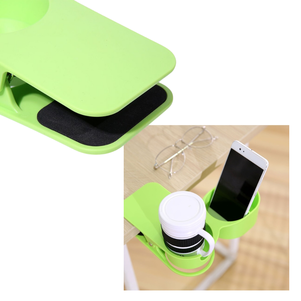 Porte-gobelet double à clipser