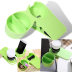 Porte-gobelet double à clipser