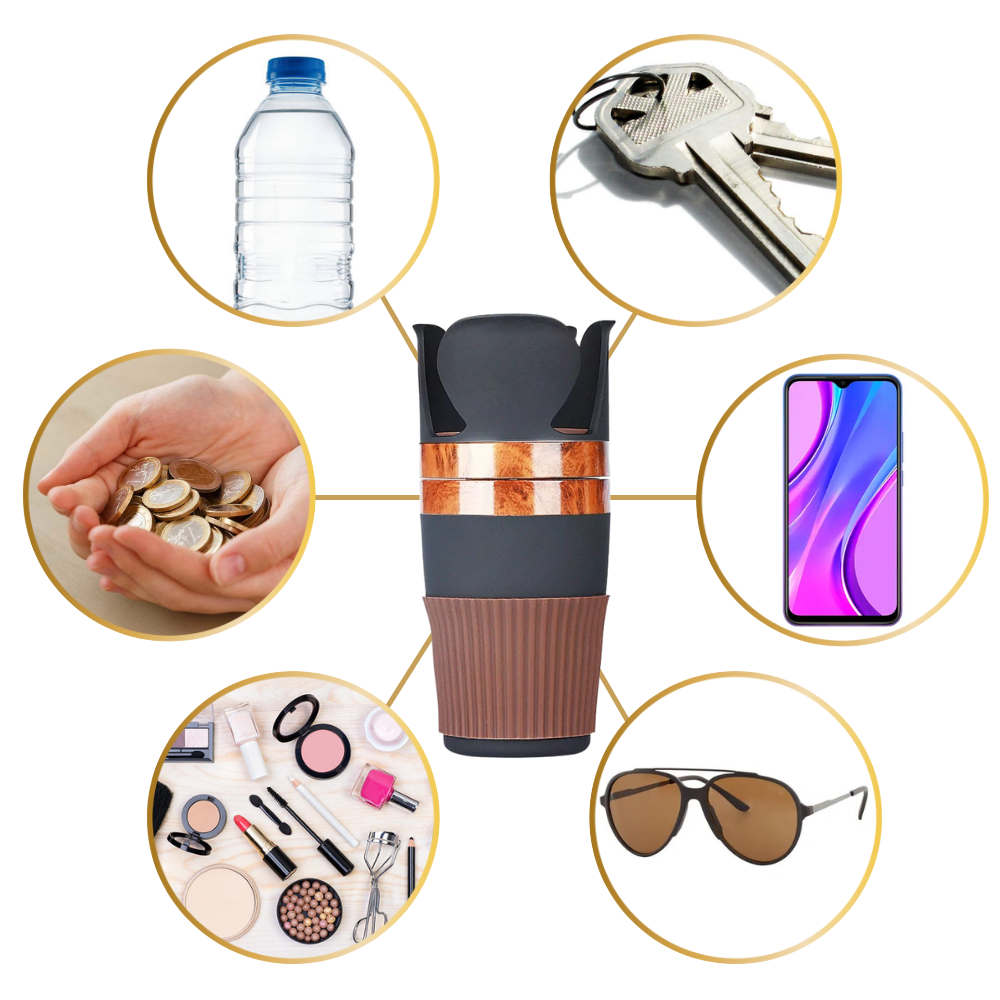 Adaptateur de porte-gobelet multifonctionnel