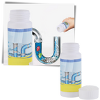 Poudre de nettoyage pour éviers et canalisations