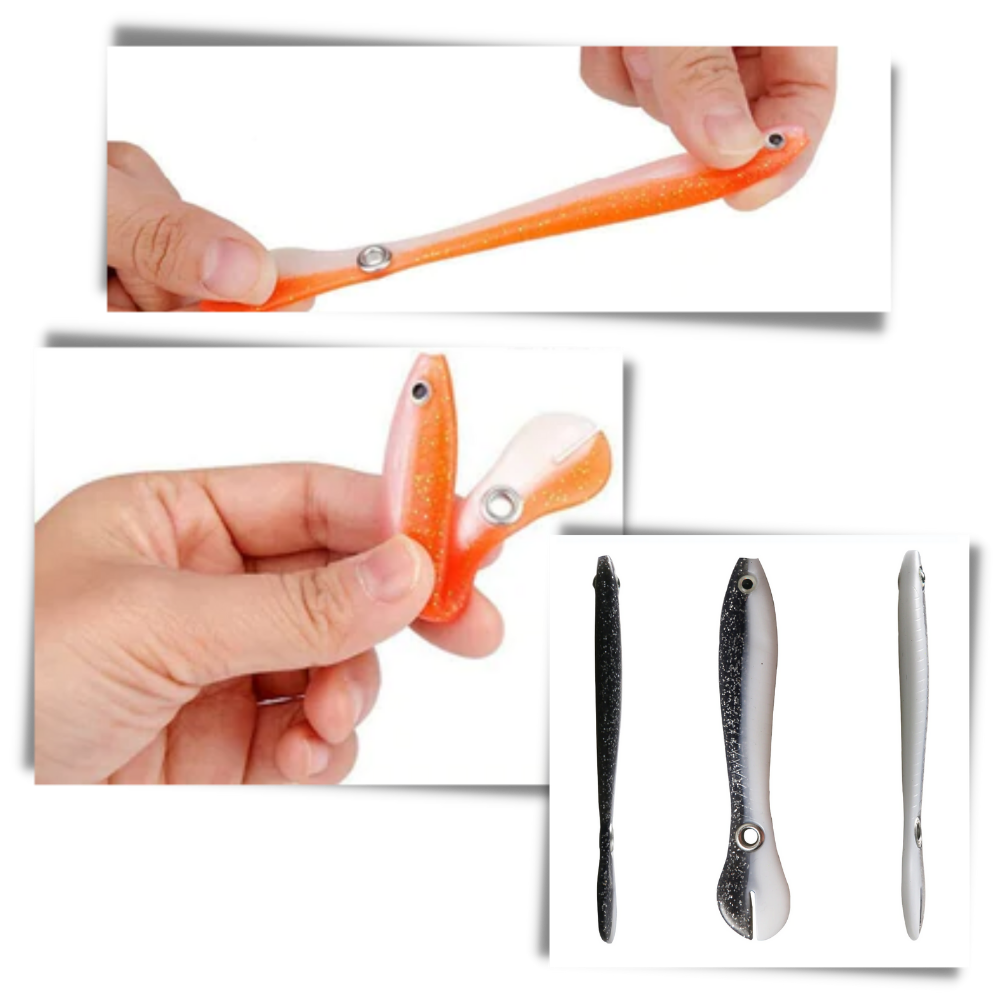 Ensemble d'appâts de pêche artificiels