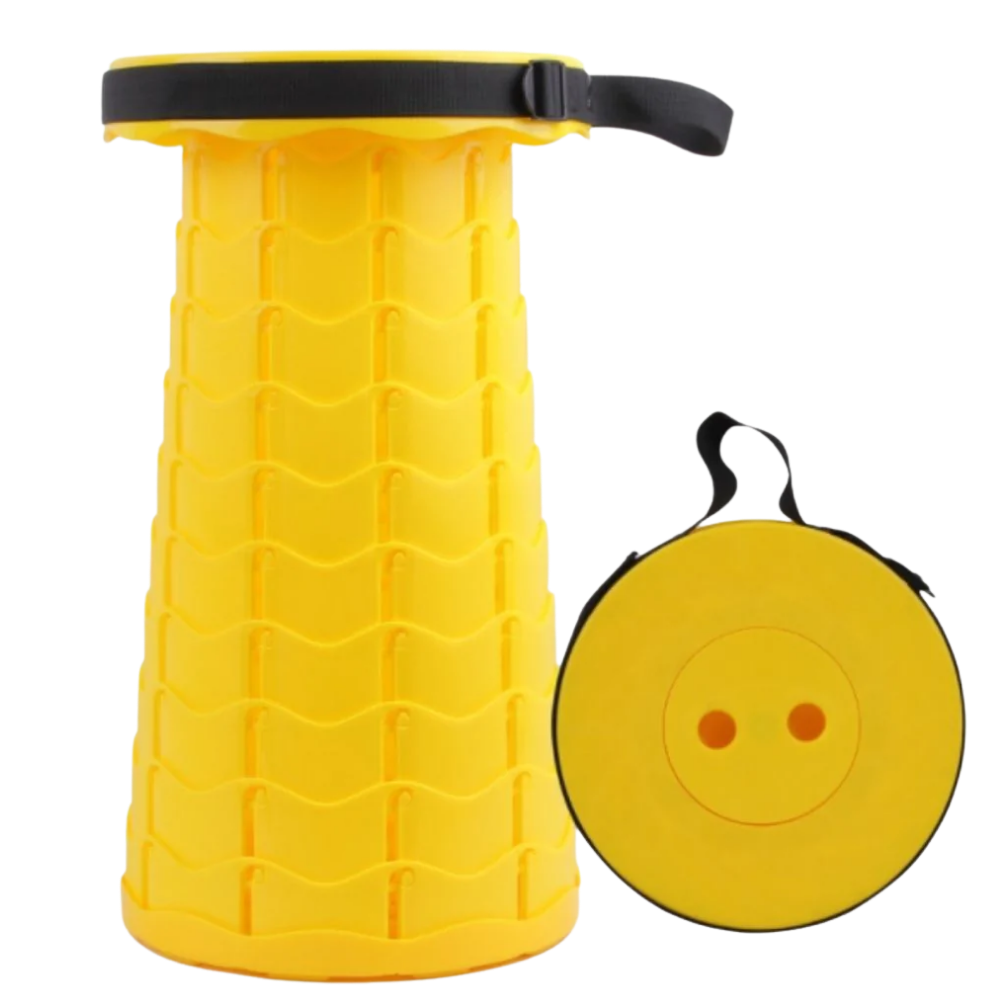 Tabouret rétractable portable