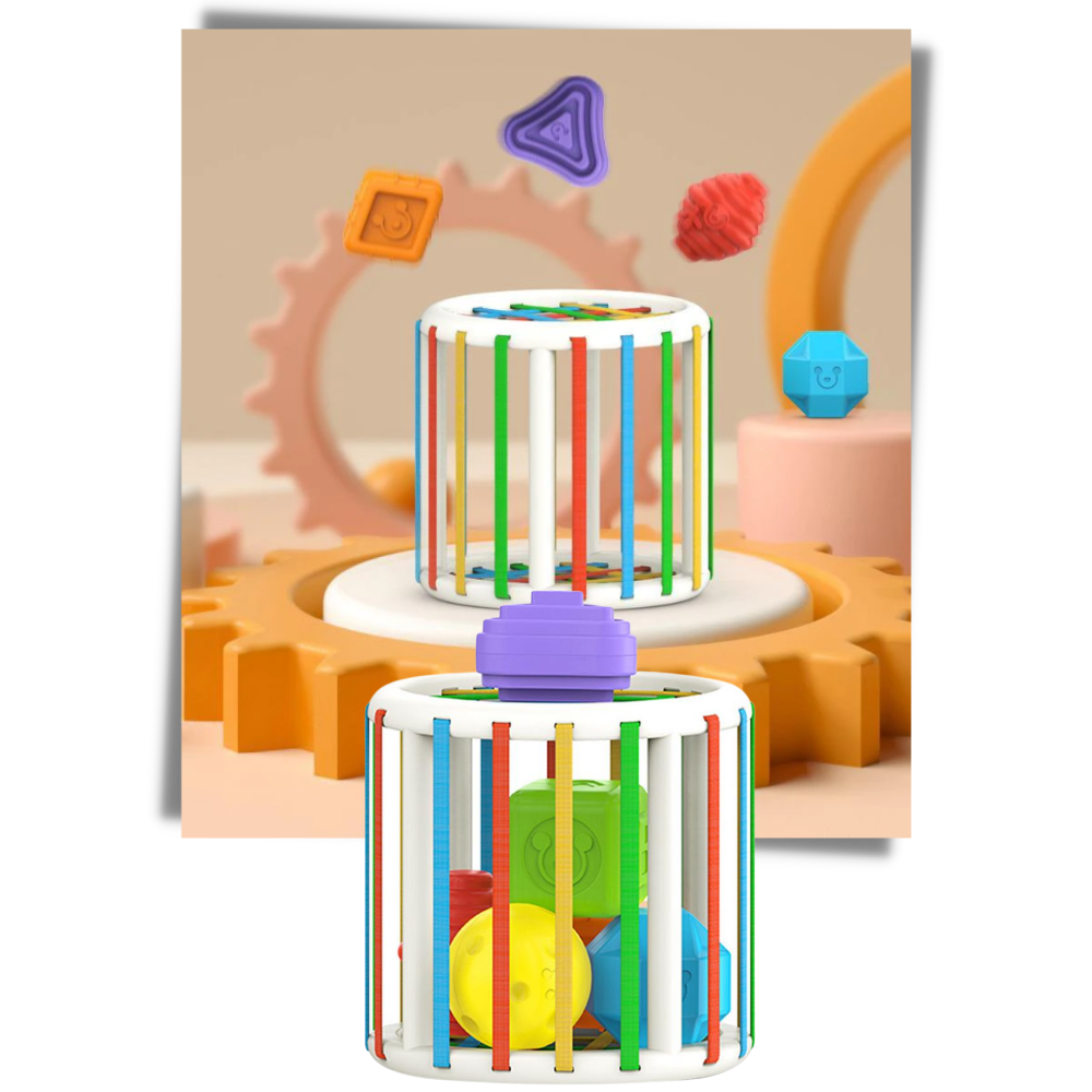 Blocs de formes colorés pour enfants