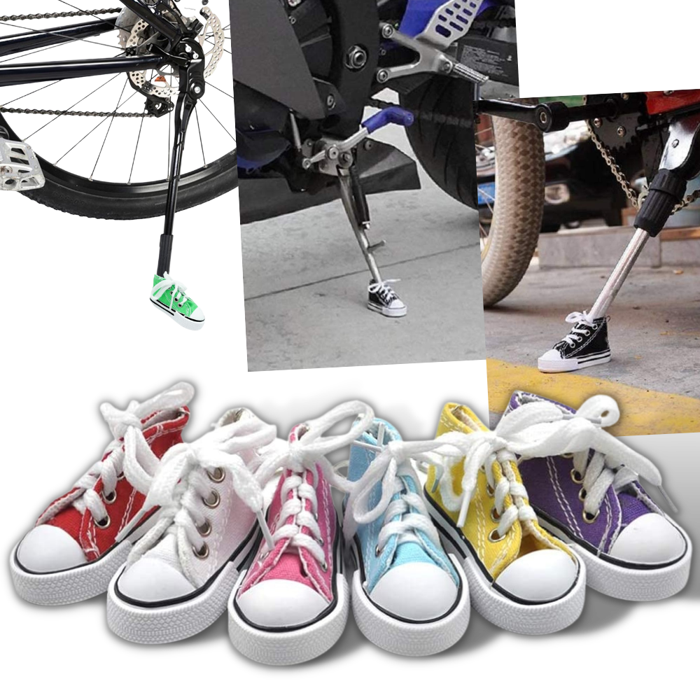 Mini chaussure pour support de vélo