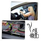 Tapis antidérapant et support de téléphone pour voiture