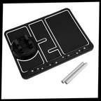 Tapis antidérapant et support de téléphone pour voiture