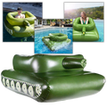 Char d'assaut gonflable pour piscine