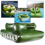 Char d'assaut gonflable pour piscine