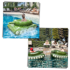 Char d'assaut gonflable pour piscine