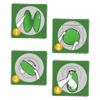 Panier à linge pliable créatif