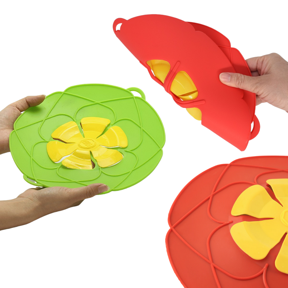 Couverture en silicone pour casseroles et marmites