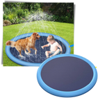 Piscine à jets d'eau pour animaux de compagnie et enfants