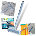 Nettoyeur de vitres manuel et éliminateur de duvets