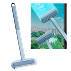 Nettoyeur de vitres manuel et éliminateur de duvets