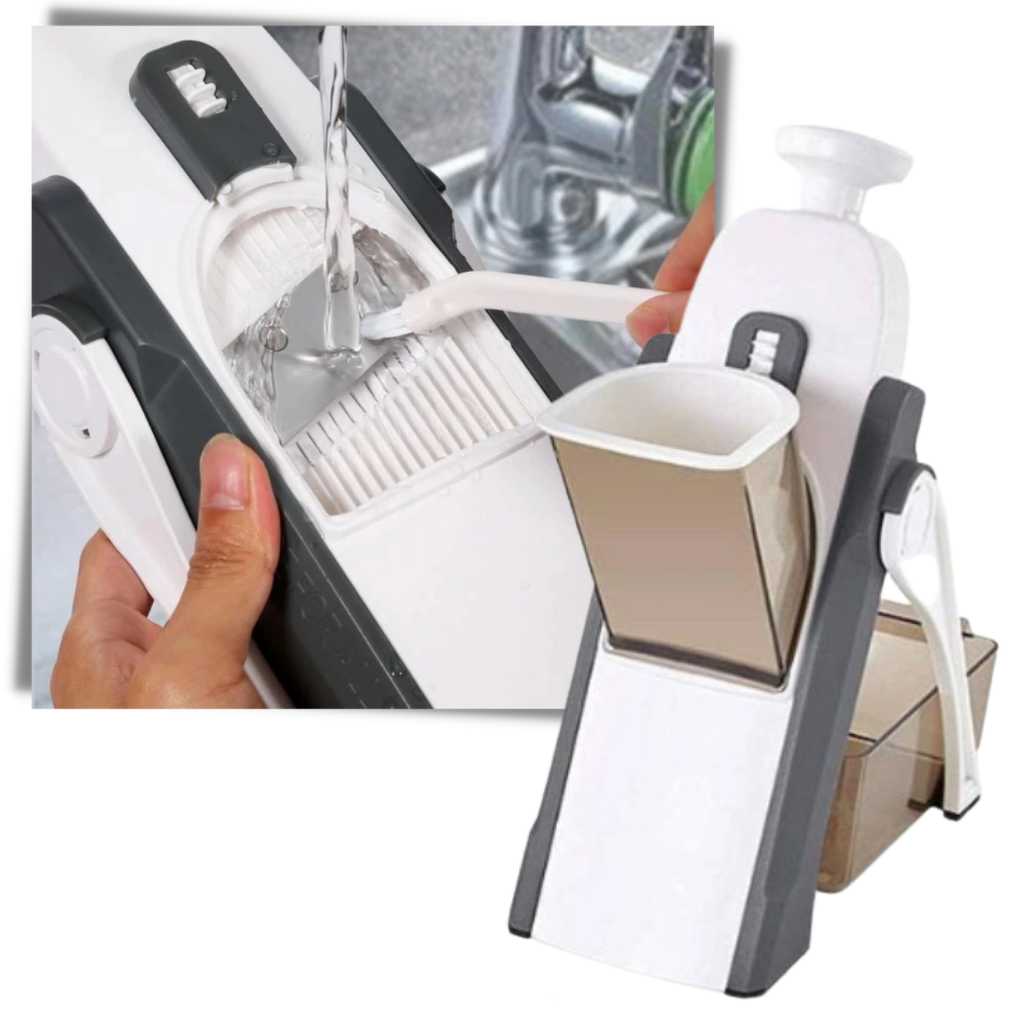 Mandoline verticale 4 en 1