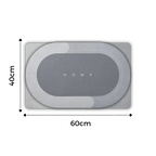 Tapis de sol antidérapant extra absorbant