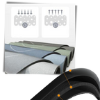 Tapis de sol antidérapant extra absorbant