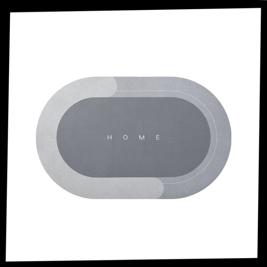 Tapis de sol antidérapant extra absorbant