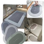 Tapis de sol antidérapant extra absorbant