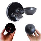 Balle rotative automatique pour chien avec 4 housses