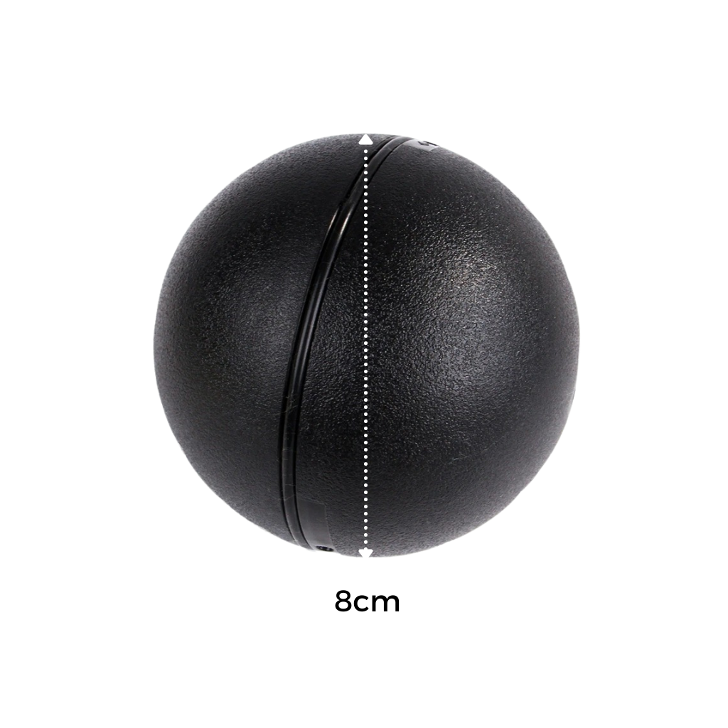 Balle rotative automatique pour chien avec 4 housses