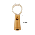 Guirlande lumineuse LED pour bouteille avec bouchon (lot de 3)