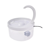 Fontaine d'eau automatique pour chat avec lumière LED