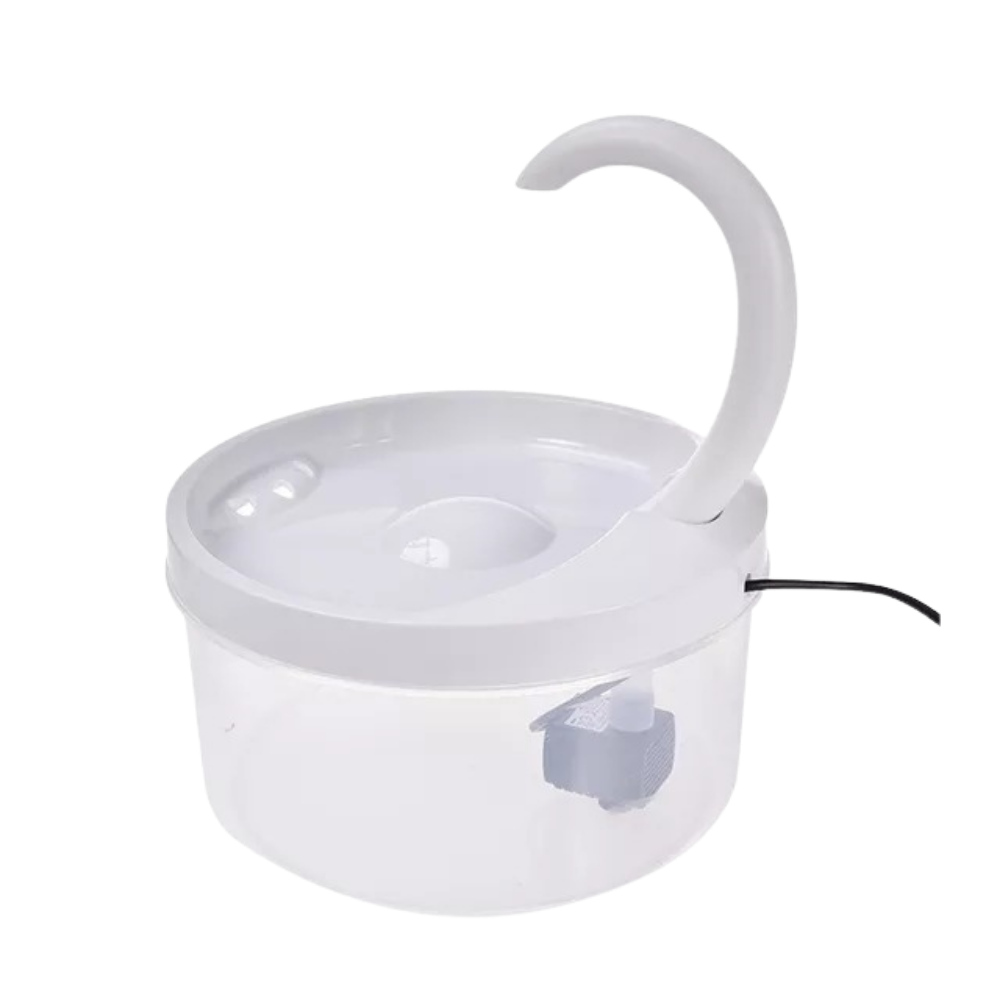 Fontaine d'eau automatique pour chat avec lumière LED