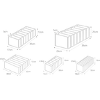 Organisateur de vêtements en maille