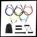 Jeu complet de bandes de résistance (11 pièces)