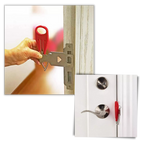 Serrure de porte portative