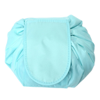 Pochette à maquillage pliable avec cordon de serrage