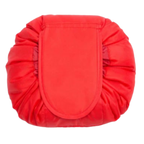 Pochette à maquillage pliable avec cordon de serrage