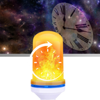 Lampe à flamme LED scintillante