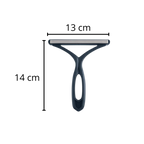 2 pièces de rasoir manuel anti-bouloche à double face pour vêtements