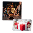 Lampe led "Lune" enchantée