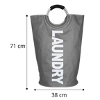 Panier à linge pliable à poignées