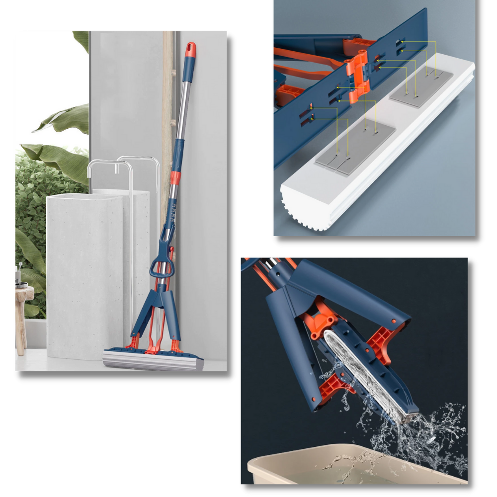 Serpillière à essorage facile