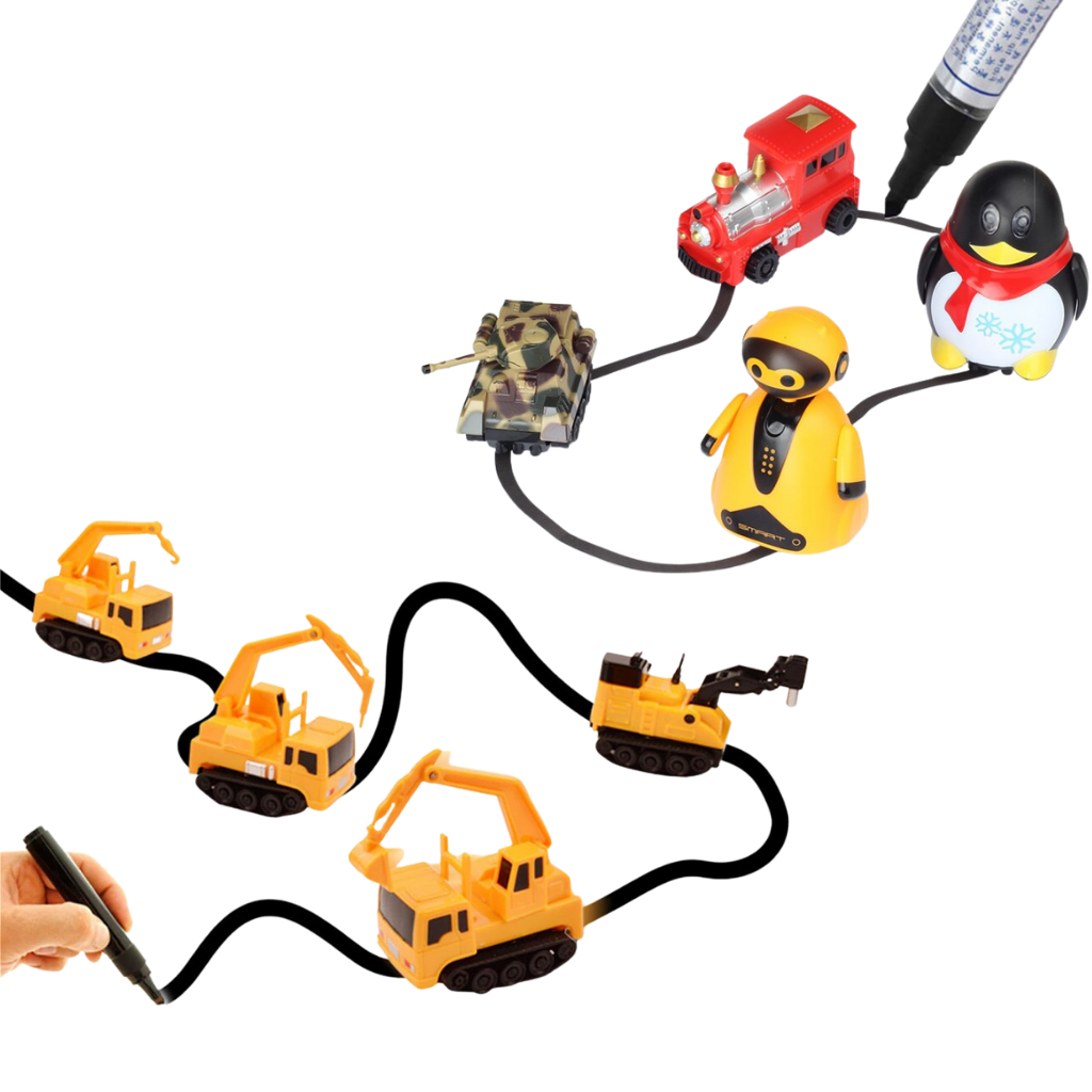 Robot de suivi de ligne inductif