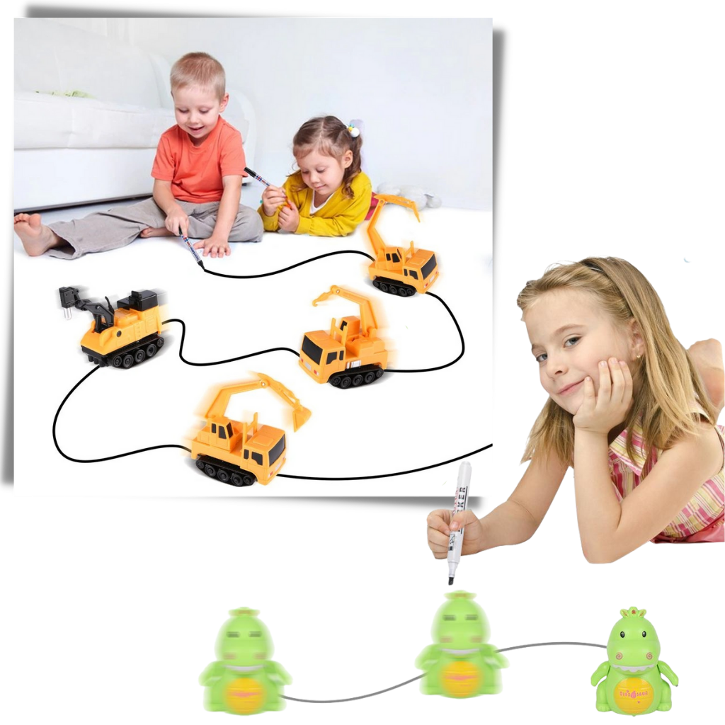 Robot de suivi de ligne inductif