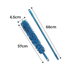 Plumeau flexible en microfibres