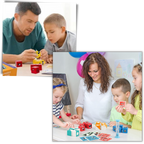 Jeu Montessori à Cubes Emoji Magiques