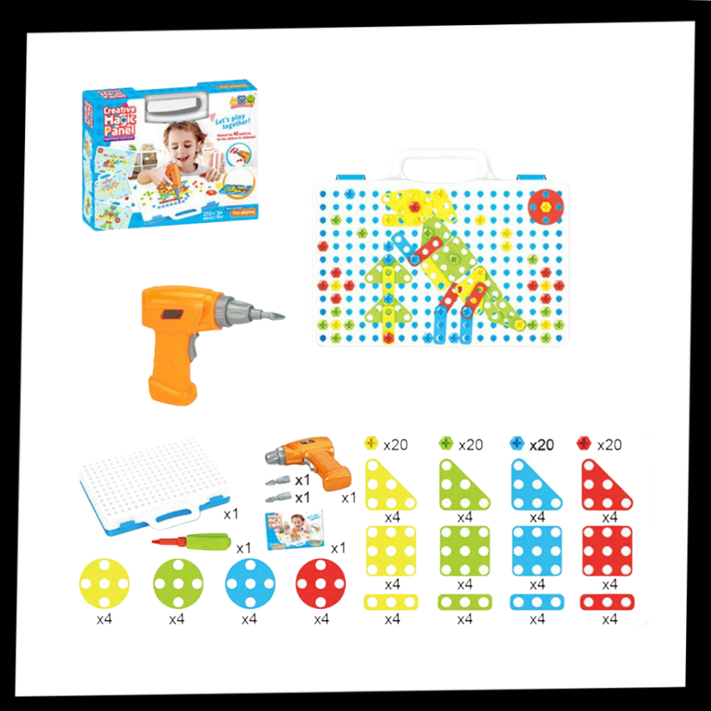 Set de perceuse à mosaïque